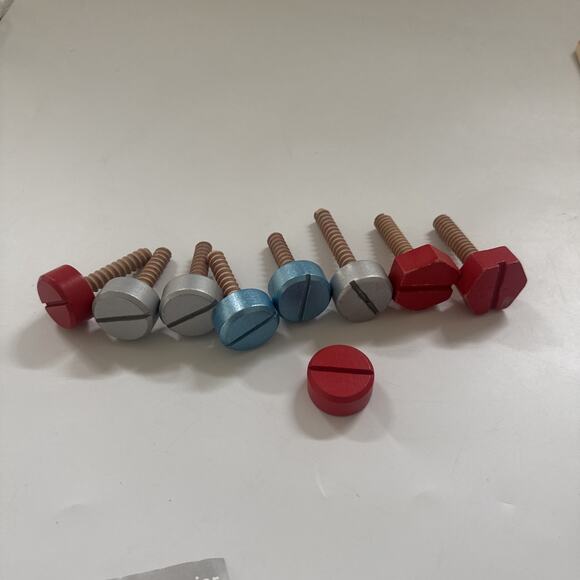 Rare Janod of France Wooden Fire Truck & Firefighters Building Toy READ - Picture 11 of 16